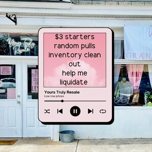 $3 $4 starters and random pulls all varietys of clothes for all genders